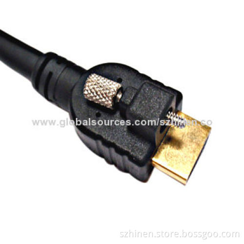 HDMI Cables, High-speed with Ethernet 3D, 4 x 2K Video Supported